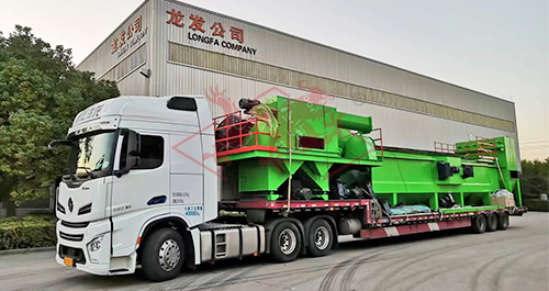 Q1738-16懸鏈通過式拋丸清理機(jī)發(fā)貨