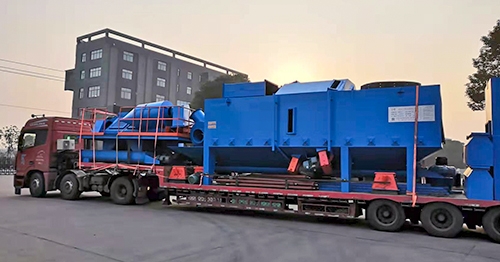 Q6925—8型材結(jié)構(gòu)件拋丸清理機(jī)發(fā)貨